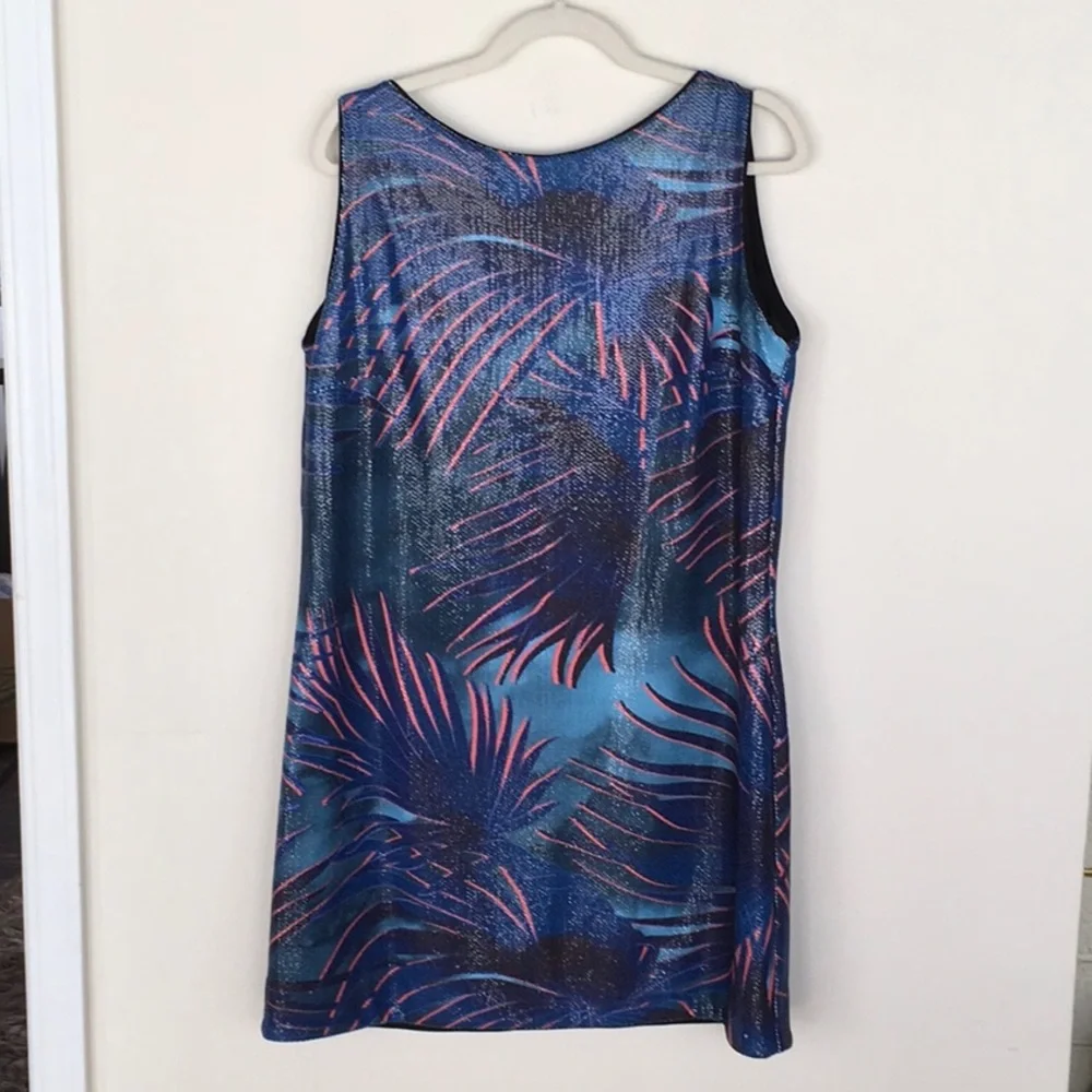 Just Cavalli Sequin Tropical Dress - Picture 4 of 6